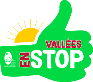 Logo Vallées en Stop - Autostop en Beaume Drobie