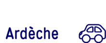 Autostop Ardèche Logo - BLANC